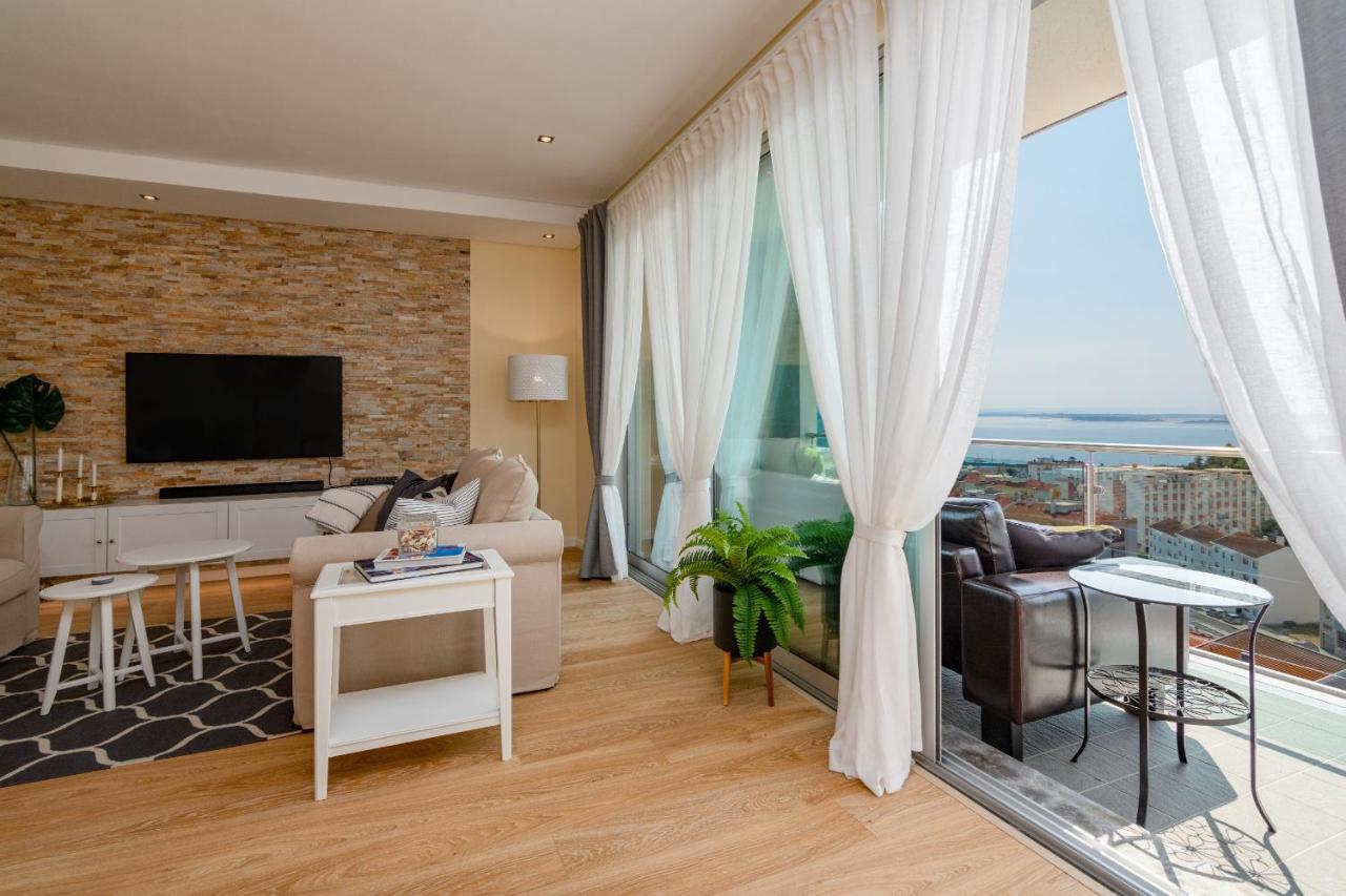 Setubal Panoramic Sky Apartment Ngoại thất bức ảnh